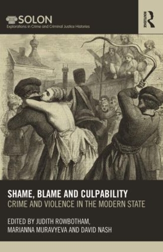 Бумажная книга «Shame, Blame, and Culpability: Crime and violence in the modern state» - фото №1