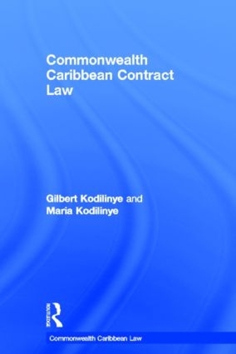 Паперова книга «Commonwealth Caribbean Contract Law», авторів Жильбер Коділіньє, Марія Коділіньє - фото №1