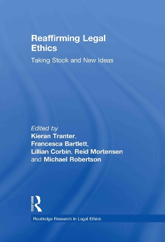 Бумажная книга «Reaffirming Legal Ethics: Taking Stock and New Ideas» - фото №1