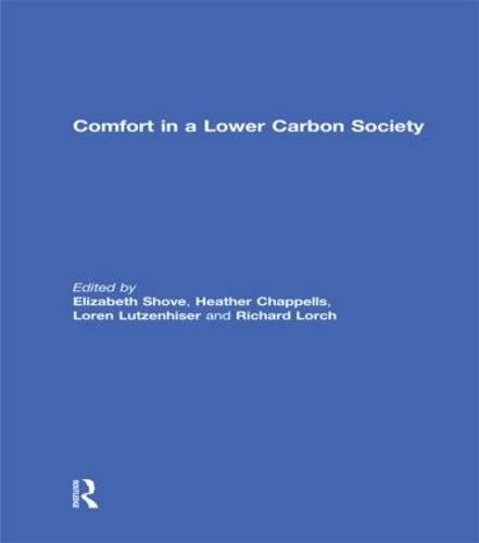 Бумажная книга «Comfort in a Lower Carbon Society» - фото №1