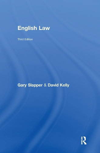 Паперова книга «English Law», авторів Девід Келлі, Гері Слеппер - фото №1