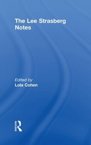 Паперова книга «The Lee Strasberg Notes» - фото №1