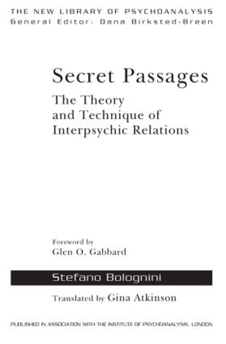 [object Object] «Secret Passages: The Theory and Technique of Interpsychic Relations», автор Стефано Болоньини - фото №1
