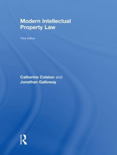 Паперова книга «Modern Intellectual Property Law», авторів Ейслінг МакМахон, Ендрю Гріффітс, Дейті Мак Ситх, Джонатан Геллоуей - фото №1