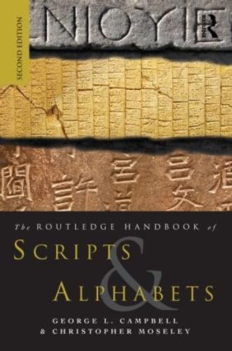 [object Object] «The Routledge Handbook of Scripts and Alphabets», авторів Крістофер Мозлі, Джордж Л. Кемпбелл - фото №1