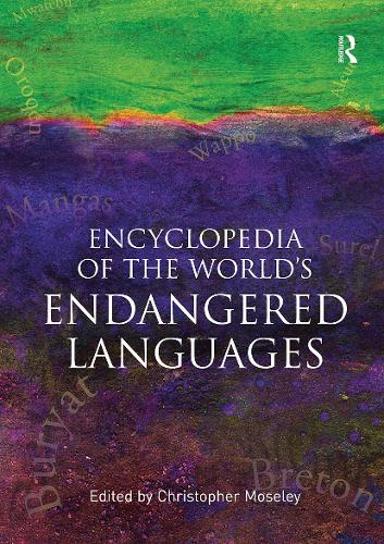 Паперова книга «Encyclopedia of the World's Endangered Languages», автор Крістофер Мозлі - фото №1