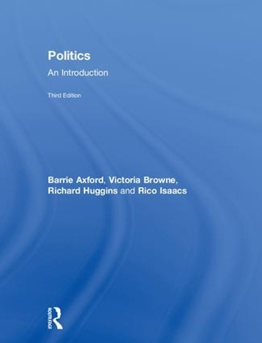 Паперова книга «Politics: An Introduction», авторів Баррі Ексфорд, Річард Хаґґінс, Ріко Айзекс, Вікторія Браун - фото №1
