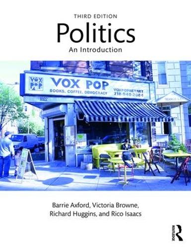 Паперова книга «Politics: An Introduction», авторів Баррі Ексфорд, Річард Хаґґінс, Ріко Айзекс, Вікторія Браун - фото №1
