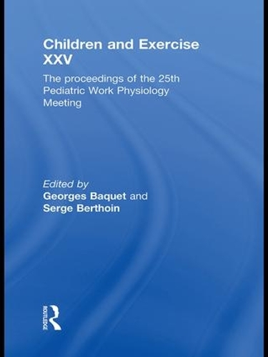 Паперова книга «Children and Exercise XXV: The proceedings of the 25th Pediatric Work Physiology Meeting» - фото №1