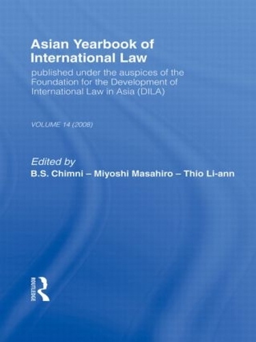 Бумажная книга «Asian Yearbook of International Law: Volume 14 (2008)» - фото №1
