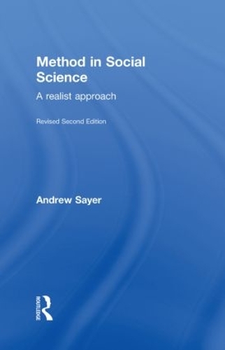 [object Object] «Method in Social Science: Revised 2nd Edition», автор Эндрю Сайер - фото №1