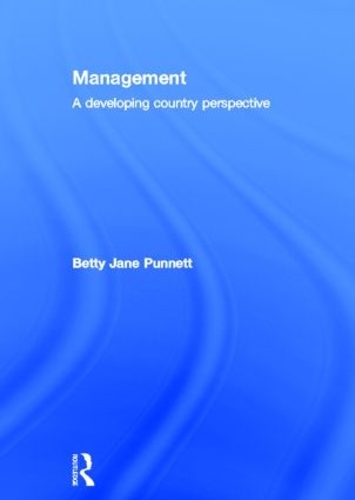 Паперова книга «Management: A Developing Country Perspective», автор Бетті Джейн Пуннетт - фото №1