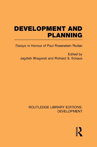 Бумажная книга «Development and Planning: Essays in Honour of Paul Rosenstein-Rodan» - фото №1