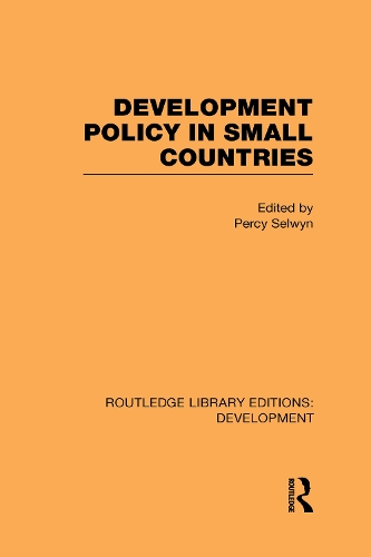 Паперова книга «Development Policy in Small Countries» - фото №1