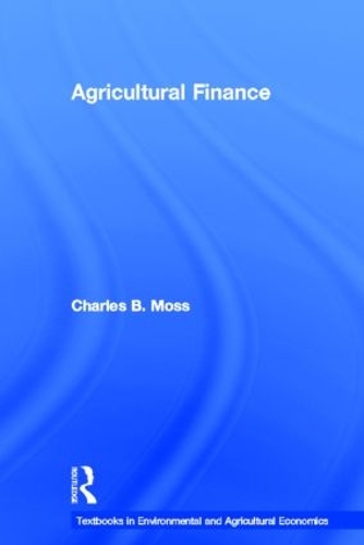 Паперова книга «Agricultural Finance», автор Чарльз Мосс - фото №1