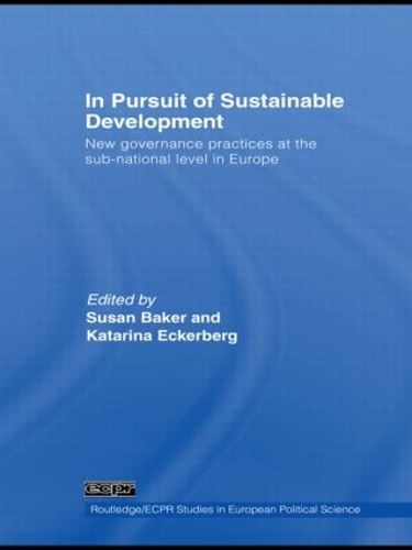 [object Object] «In Pursuit of Sustainable Development: New governance practices at the sub-national level in Europe» - фото №1