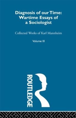 Бумажная книга «Diagnosis Of Our Time      V 3», автор Карл Мангейм - фото №1