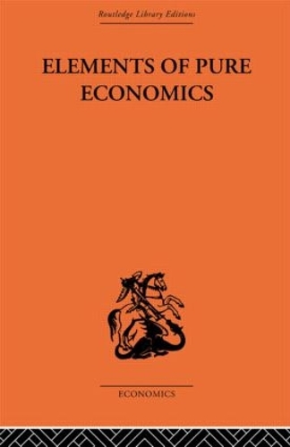 Паперова книга «Elements of Pure Economics», автор Леон Вальрас - фото №1