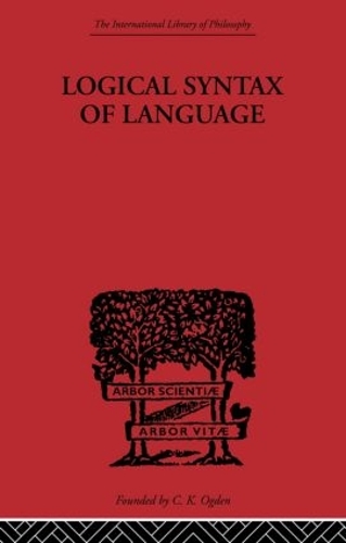Паперова книга «Logical Syntax of Language», автор Рудольф Карнап - фото №1