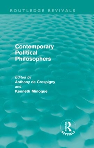 Бумажная книга «Contemporary Political Philosophers» - фото №1
