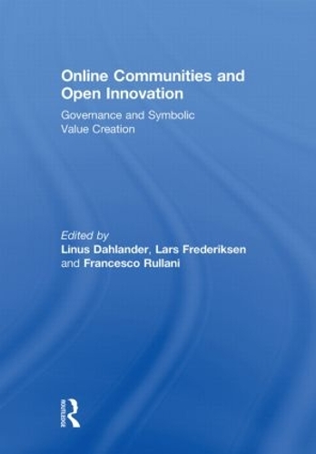 Паперова книга «Online Communities and Open Innovation: Governance and Symbolic Value Creation» - фото №1