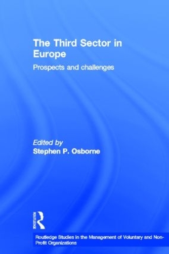 Бумажная книга «The Third Sector in Europe: Prospects and challenges» - фото №1