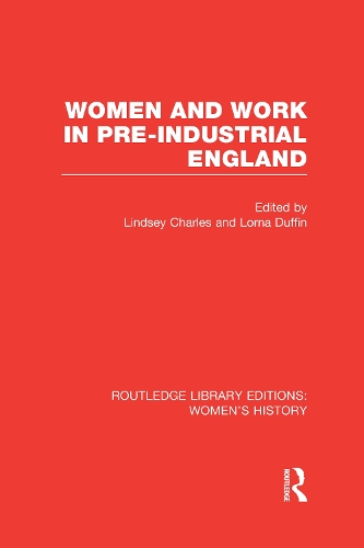 Бумажная книга «Women and Work in Pre-industrial England» - фото №1