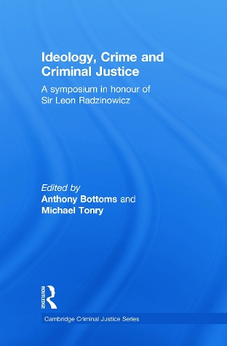 Бумажная книга «Ideology, Crime and Criminal Justice» - фото №1
