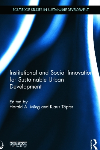 Паперова книга «Institutional and Social Innovation for Sustainable Urban Development» - фото №1