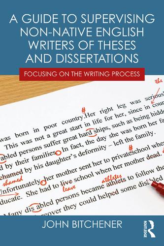 [object Object] «A Guide to Supervising Non-native English Writers of Theses and Dissertations: Focusing on the Writing Process», автор Джон Бітченер - фото №1