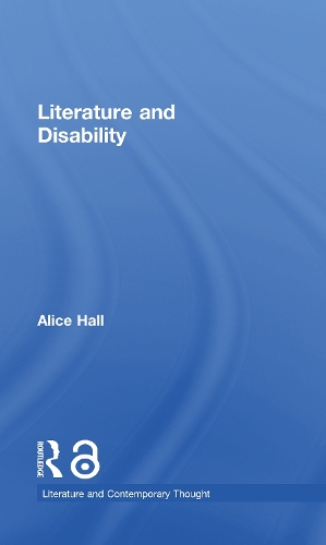 Бумажная книга «Literature and Disability», автор Алиса Холл - фото №1
