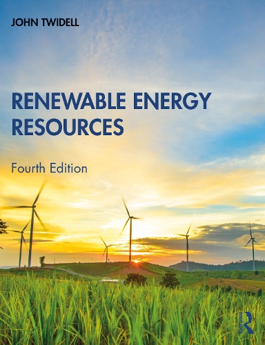 Паперова книга «Renewable Energy Resources», автор Джон Твіделл - фото №1