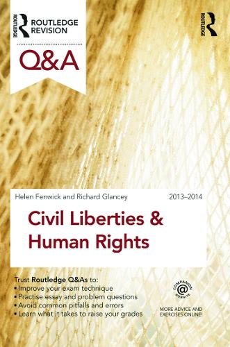 Бумажная книга «Q&A Civil Liberties & Human Rights 2013-2014», авторов Хелен Фенвик, Ричард Глэнси - фото №1