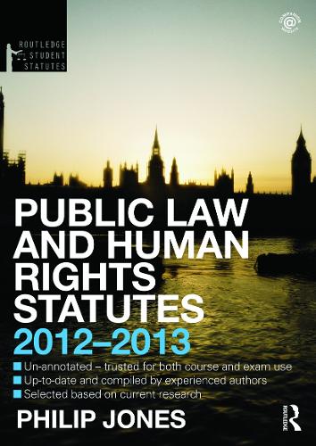 Бумажная книга «Public Law and Human Rights Statutes» - фото №1