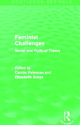 Паперова книга «Feminist Challenges: Social and Political Theory» - фото №1