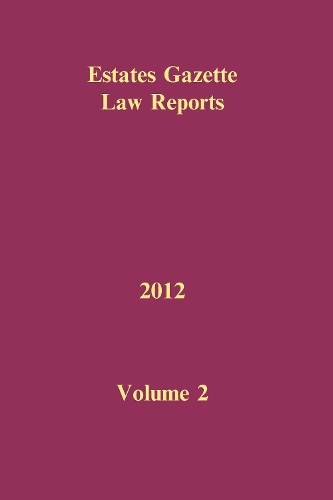 Бумажная книга «EGLR 2012 Volume 2» - фото №1