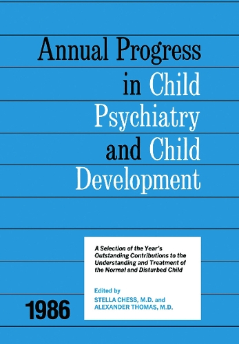 Бумажная книга «1986 Annual Progress In Child Psychiatry» - фото №1