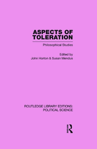 Паперова книга «Aspects of Toleration» - фото №1