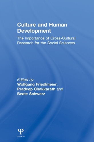 Бумажная книга «Culture and Human Development: The Importance of Cross-Cultural Research for the Social Sciences» - фото №1
