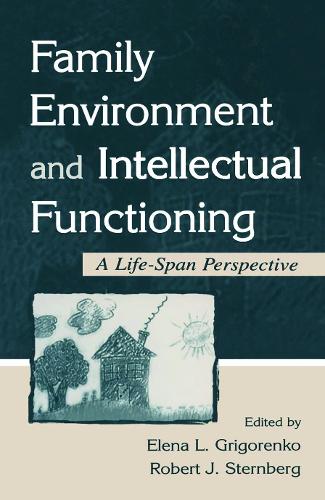 Бумажная книга «Family Environment and Intellectual Functioning: A Life-span Perspective» - фото №1