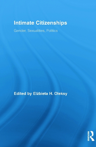 Паперова книга «Intimate Citizenships: Gender, Sexualities, Politics» - фото №1
