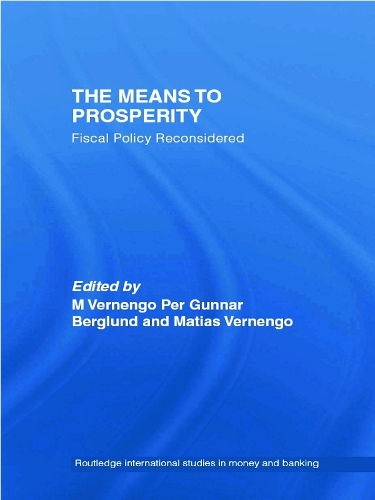 Паперова книга «The Means to Prosperity: Fiscal Policy Reconsidered» - фото №1