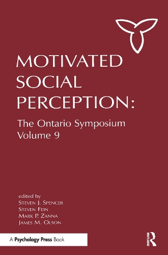 Паперова книга «Motivated Social Perception: The Ontario Symposium, Volume 9» - фото №1