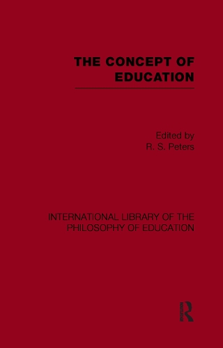 Бумажная книга «The Concept of Education (International Library of the Philosophy of Education Volume 17)» - фото №1