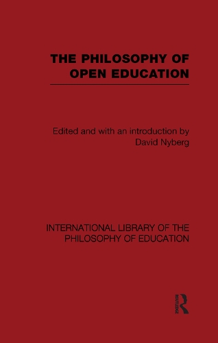 Бумажная книга «The Philosophy of Open Education (International Library of the Philosophy of Education Volume 15)» - фото №1