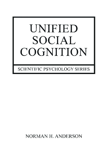 Паперова книга «Unified Social Cognition», автор Норман Андерсон - фото №1