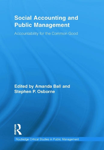 Бумажная книга «Social Accounting and Public Management: Accountability for the Public Good» - фото №1