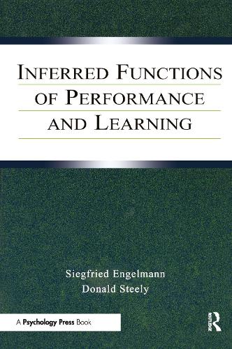 Бумажная книга «Inferred Functions of Performance and Learning», авторов Дональд Стилли, Зигфрид Энгельманн - фото №1