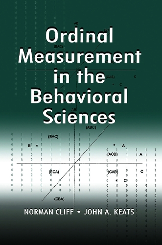 Бумажная книга «Ordinal Measurement in the Behavioral Sciences», авторов Джон А. Китс, Норман Клифф - фото №1