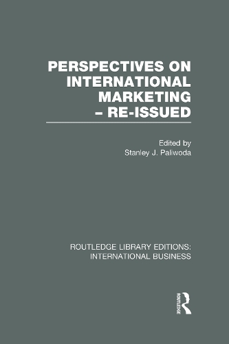 Бумажная книга «Perspectives on International Marketing - Re-issued (RLE International Business)» - фото №1